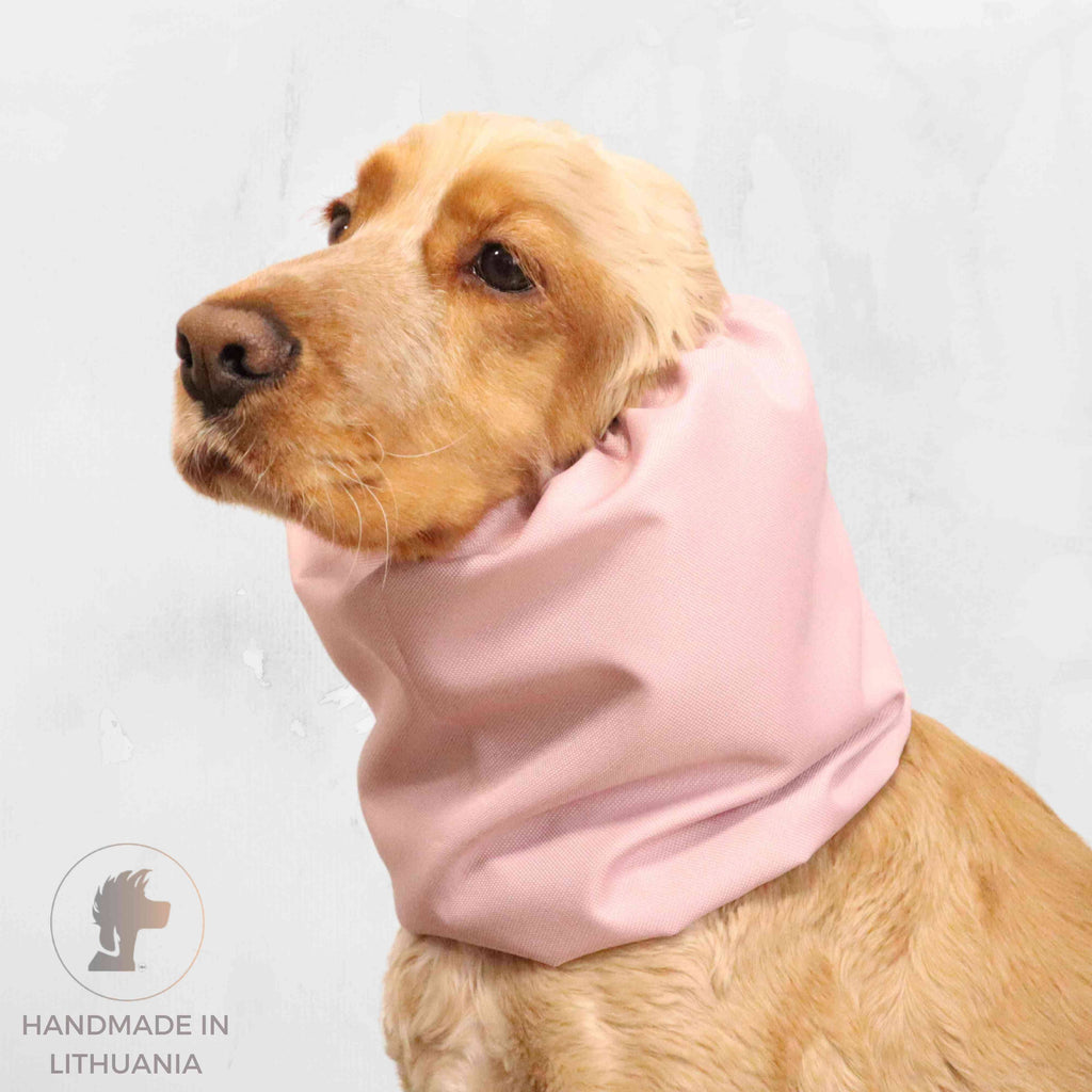 Snood Imperméable pour Chien | Rose Crème
