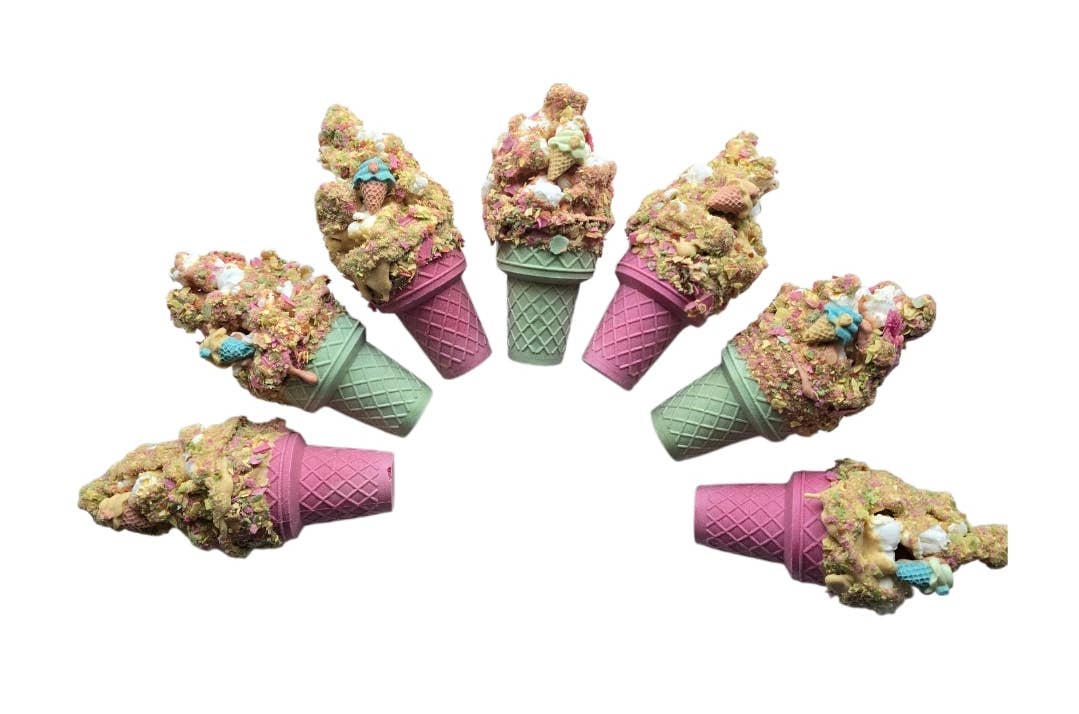 Cornet de glace créatif