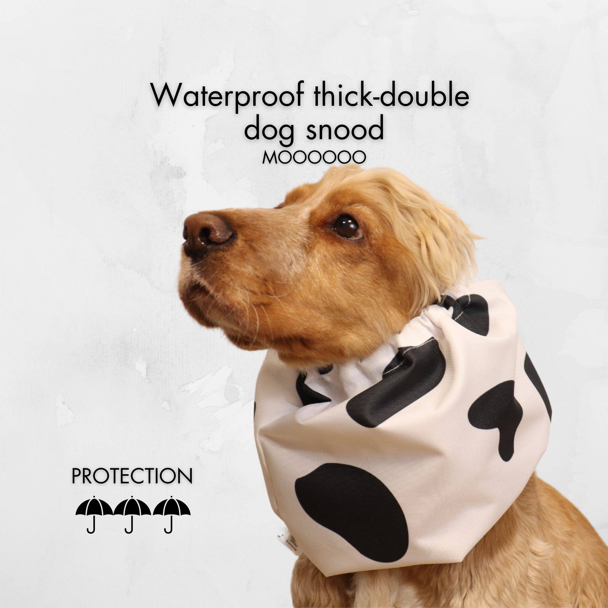 Snood imperméable pour chien | MOOOOOO