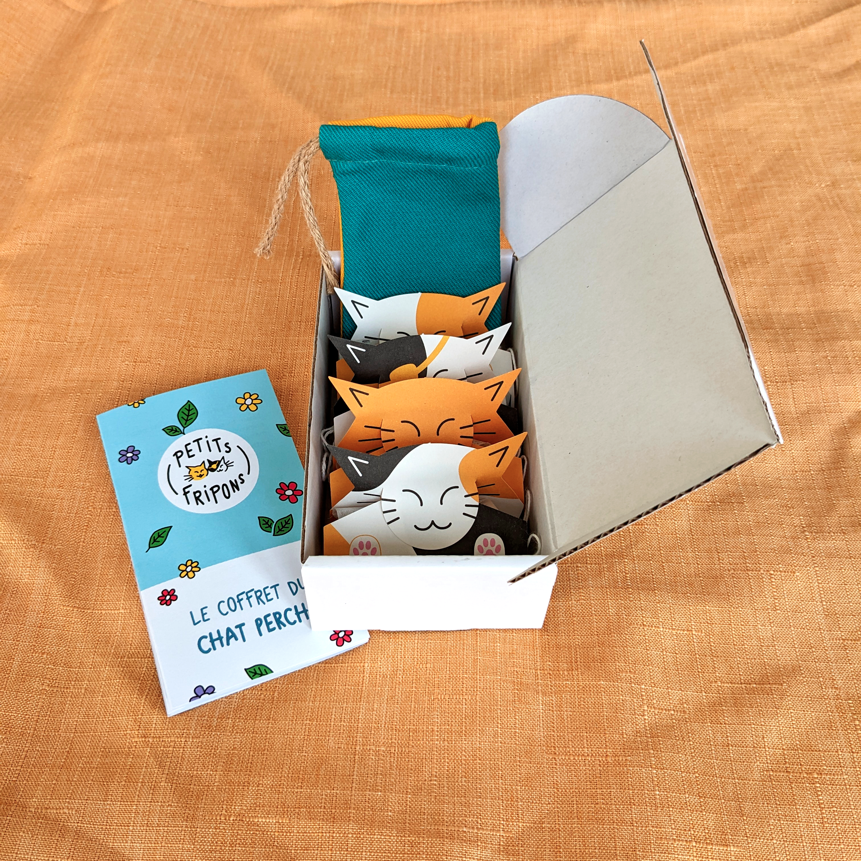 Coffret découverte herbes à chats