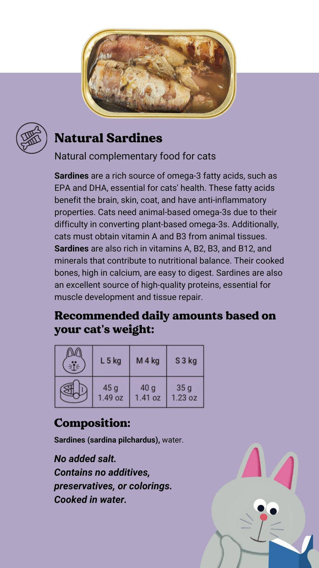 Sardines naturelles