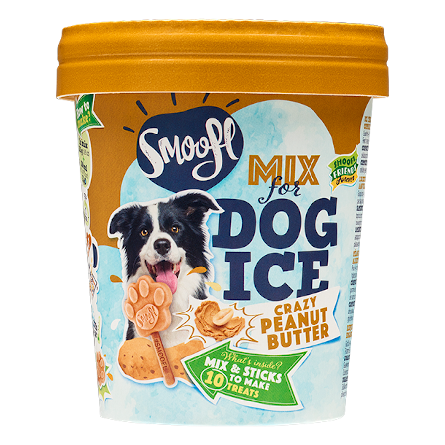 Glace pour chien - Beurre de cacahuète