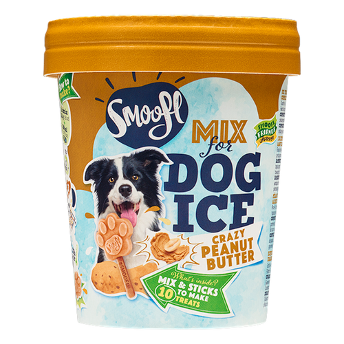 Glace pour chien - Beurre de cacahuète