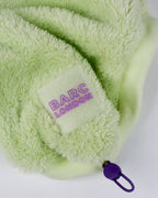 Gilet pour chien en polaire sherpa vert lime