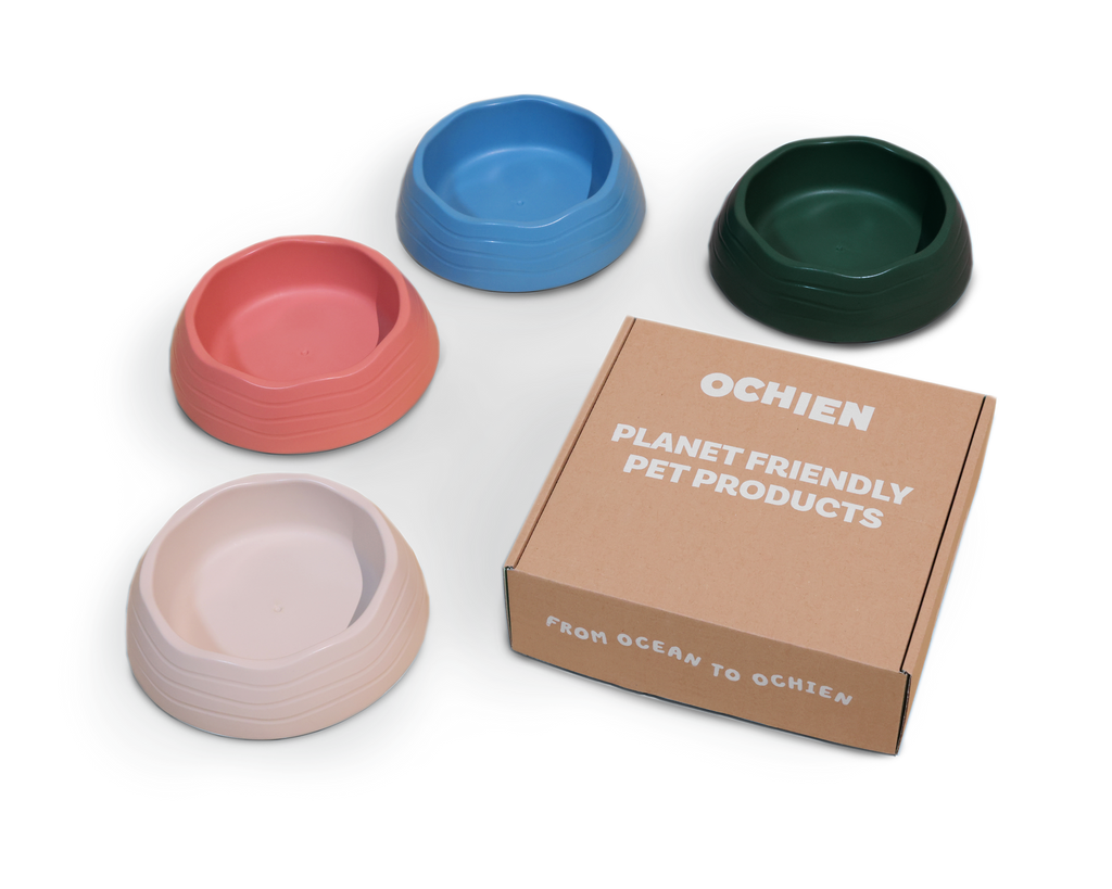 Gamelle pour chien en plastique océanique recyclé