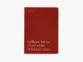 Carnet bordeaux