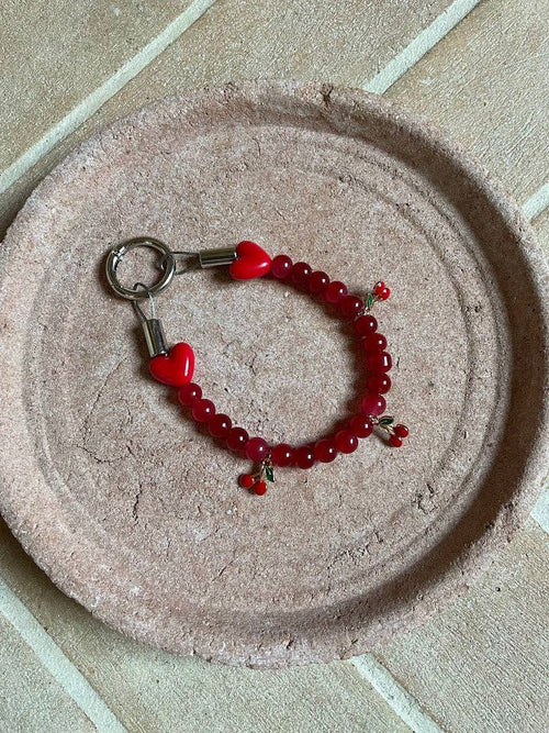 Collier en perles pour chien et chat Cherry Chéri