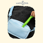 Sac bandoulière bleu