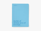 Carnet bleu