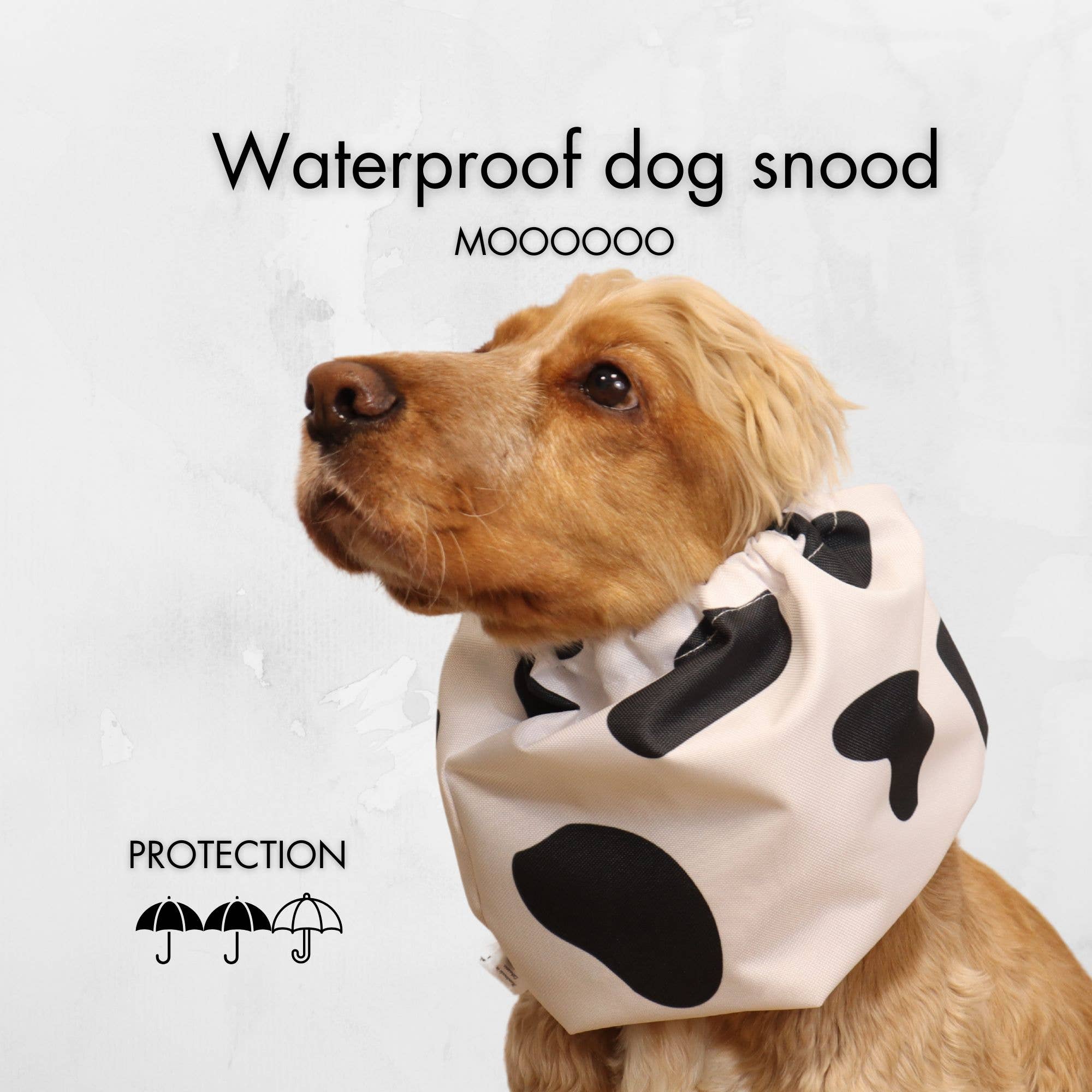Snood imperméable pour chien | MOOOOOO