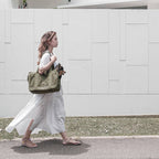 Sac de transport léger beige