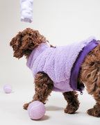 Veste  en polaire - Sherpa lilas