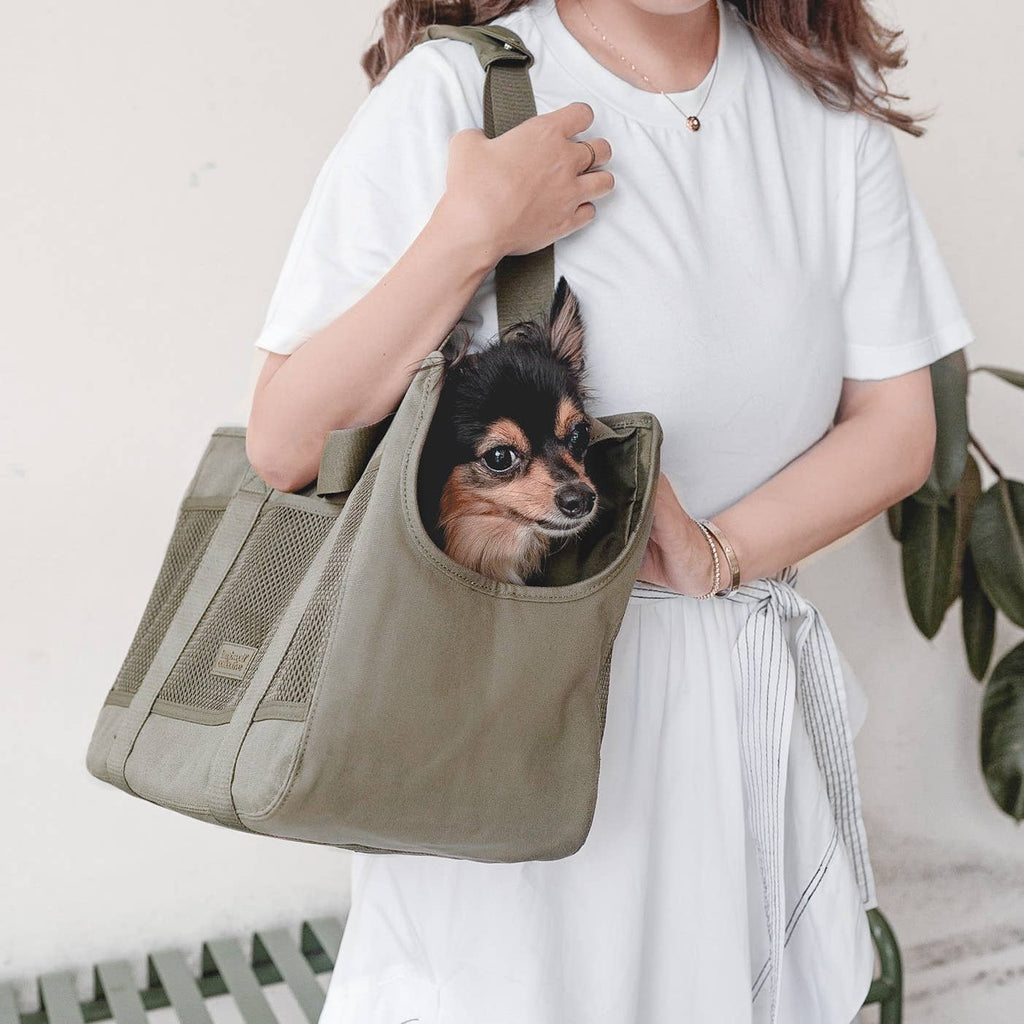 Sac de transport léger beige