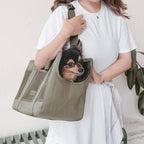 Sac de transport léger beige
