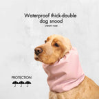 Snood Imperméable pour Chien | Rose Crème