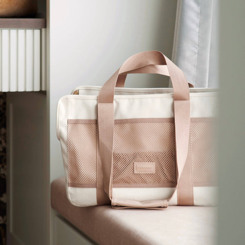 Sac de transport léger beige