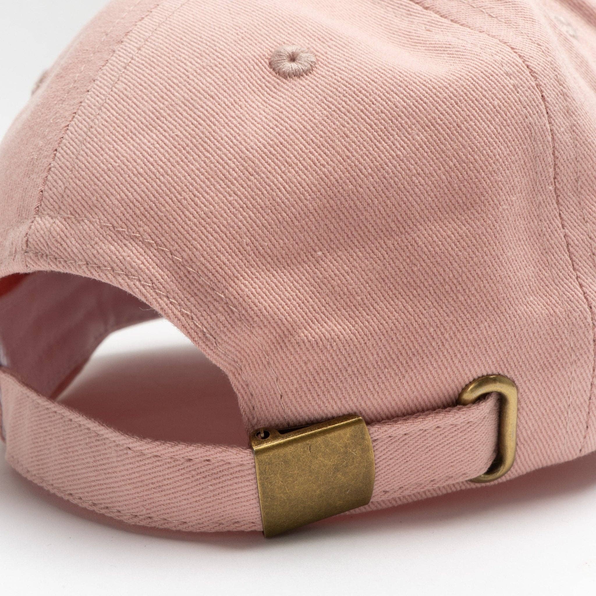 Casquette rose poudré Dog Mom