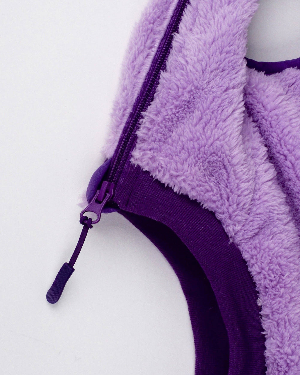 Veste  en polaire - Sherpa lilas