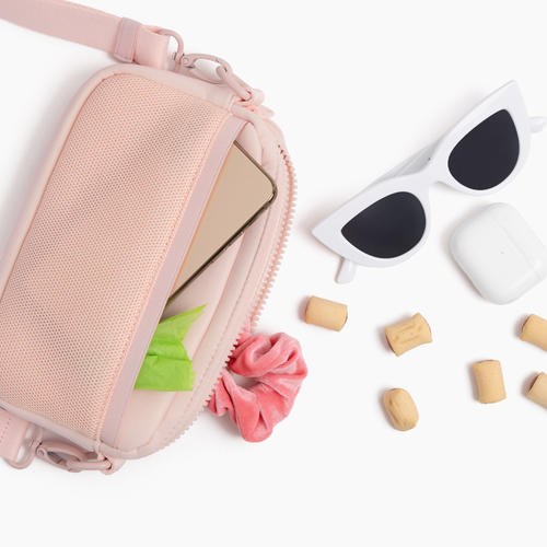 Sac bandoulière Rose