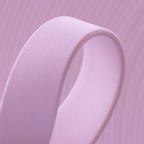 Collier biothane mauve - LAVANDE