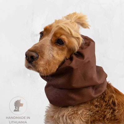 Snood pour chien imperméable | Chocolat