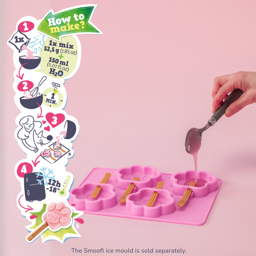 Glace pour chien - Myrtille