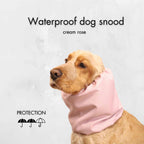 Snood Imperméable pour Chien | Rose Crème