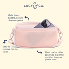 Sac bandoulière Rose