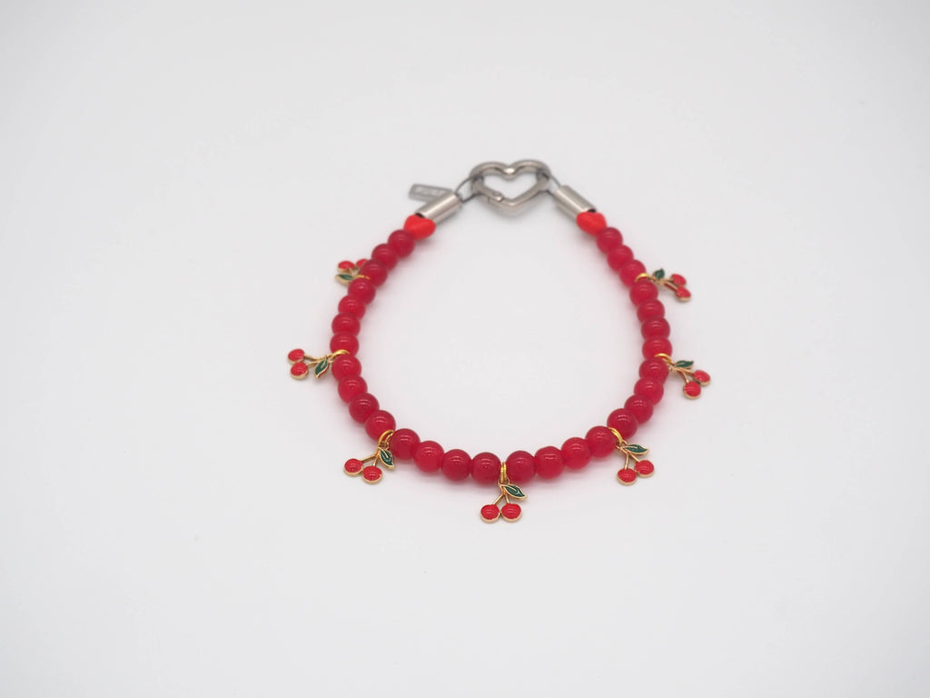 Collier en perles pour chien et chat Cherry Chéri