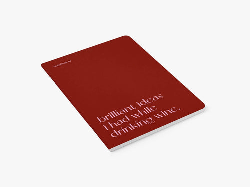 Carnet bordeaux