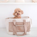 Sac de transport léger beige