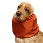 Tour de cou imperméable pour chien | Orange brûlé