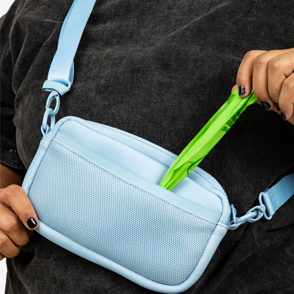 Sac bandoulière bleu