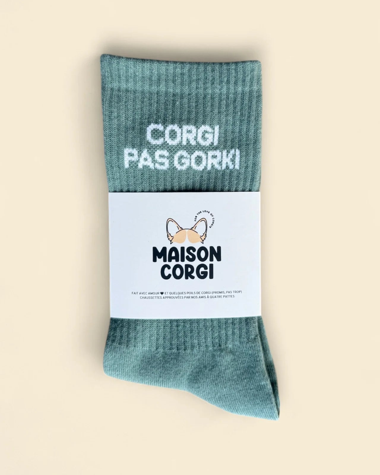 Chaussettes Corgi pas Gorki