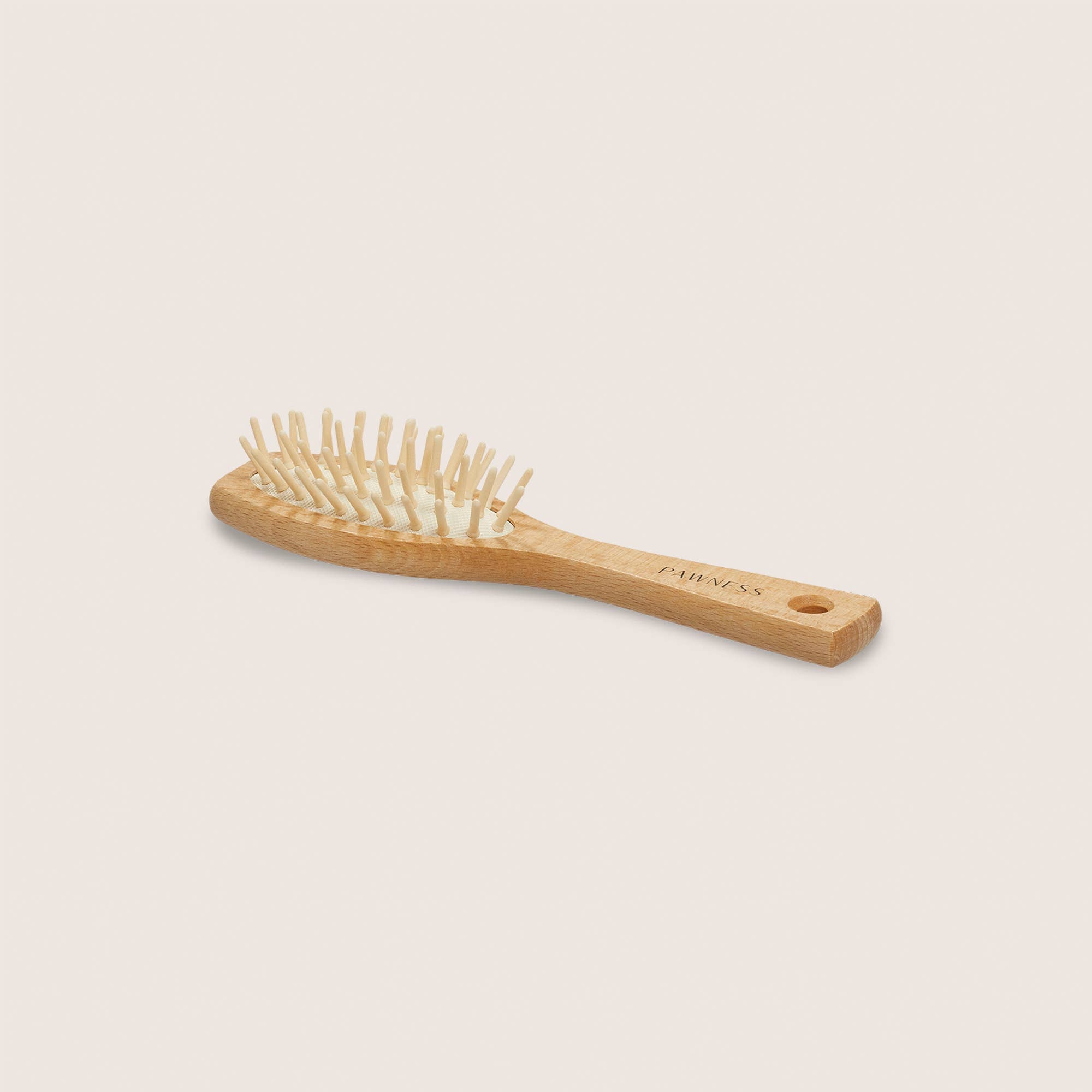 Brosse pour chien en bois - Pour poils longs et fins