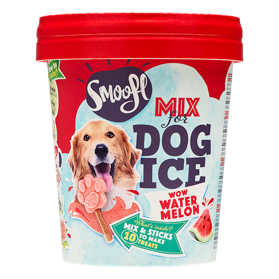 Glace pour chien - Pastèque
