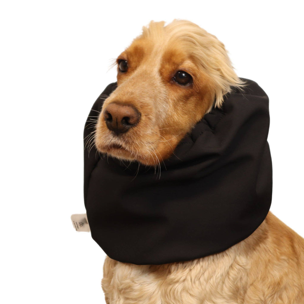Snood Imperméable pour Chien | Snood d'Hiver | Noir