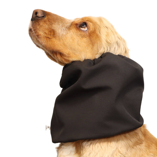 Snood Imperméable pour Chien | Snood d'Hiver | Noir