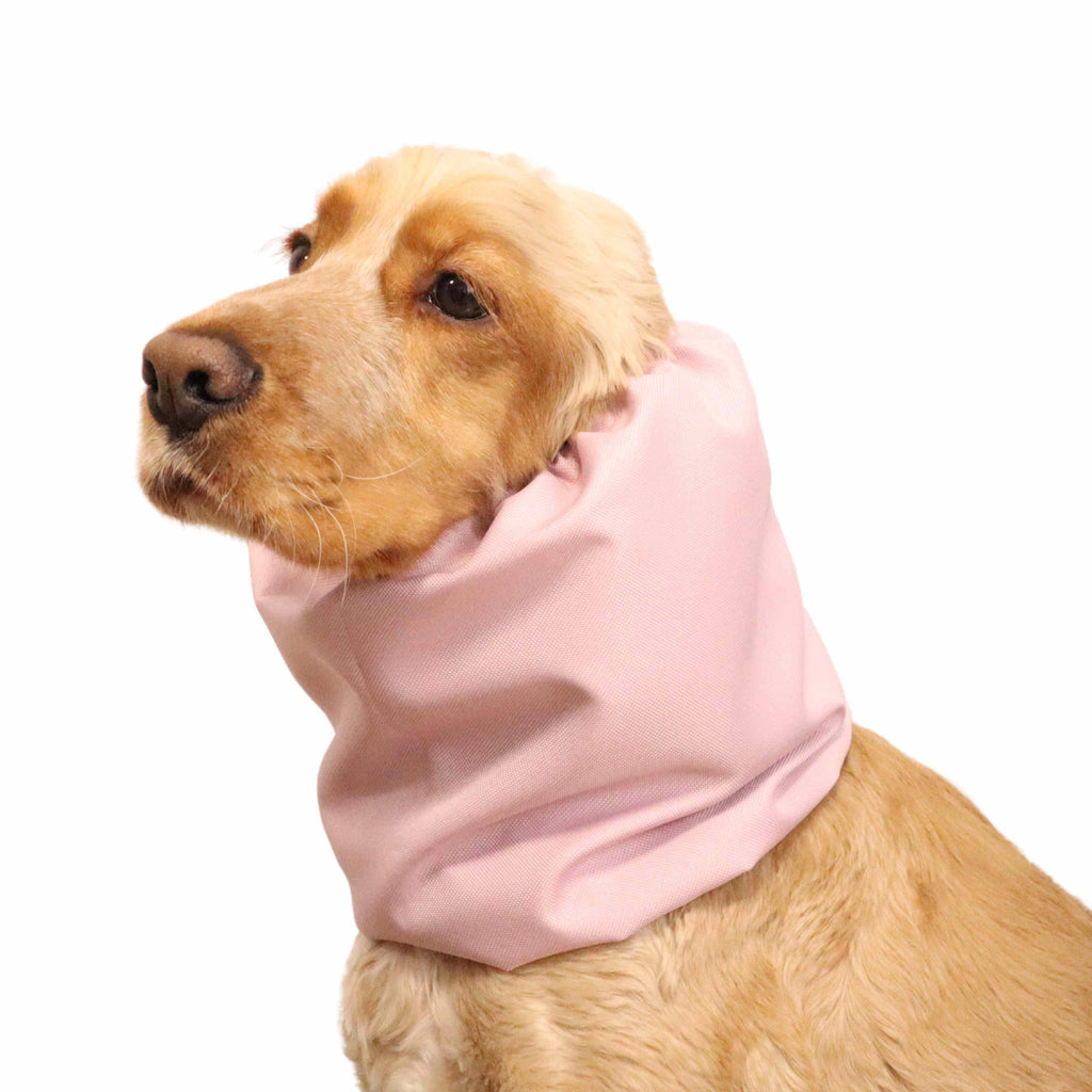 Snood Imperméable pour Chien | Rose Crème