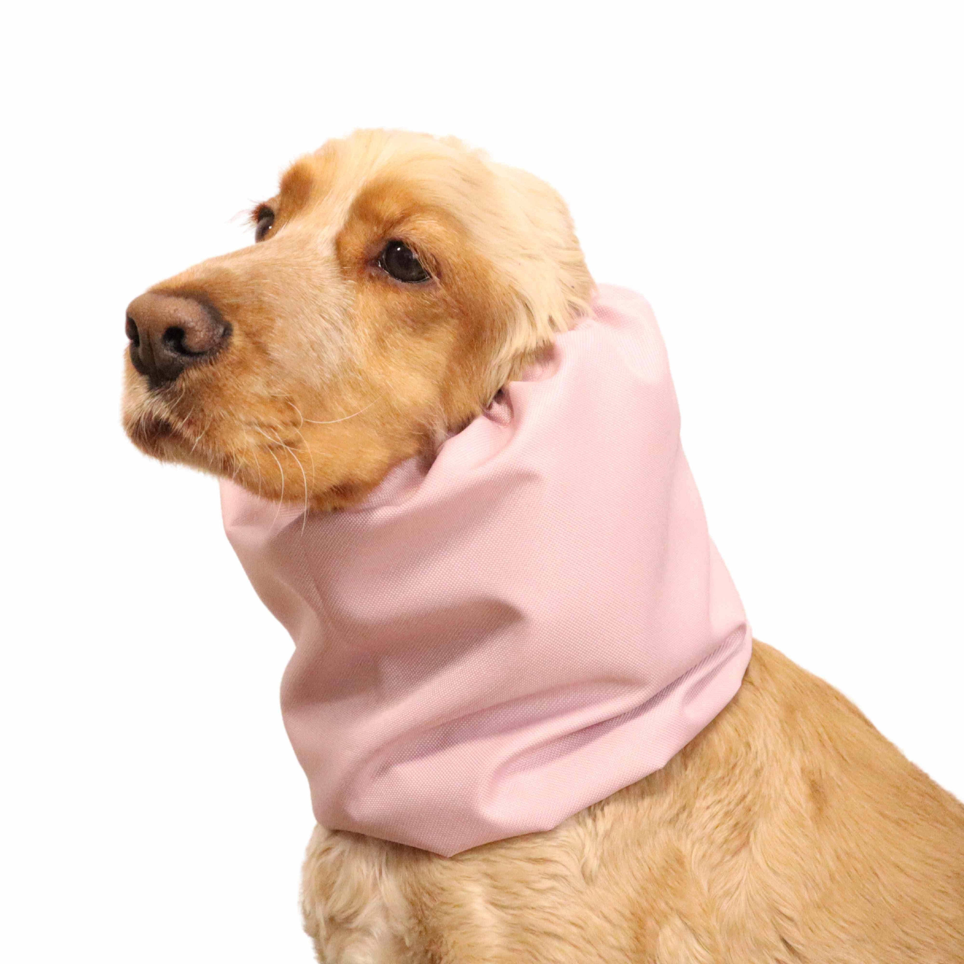 Snood Imperméable pour Chien | Rose Crème