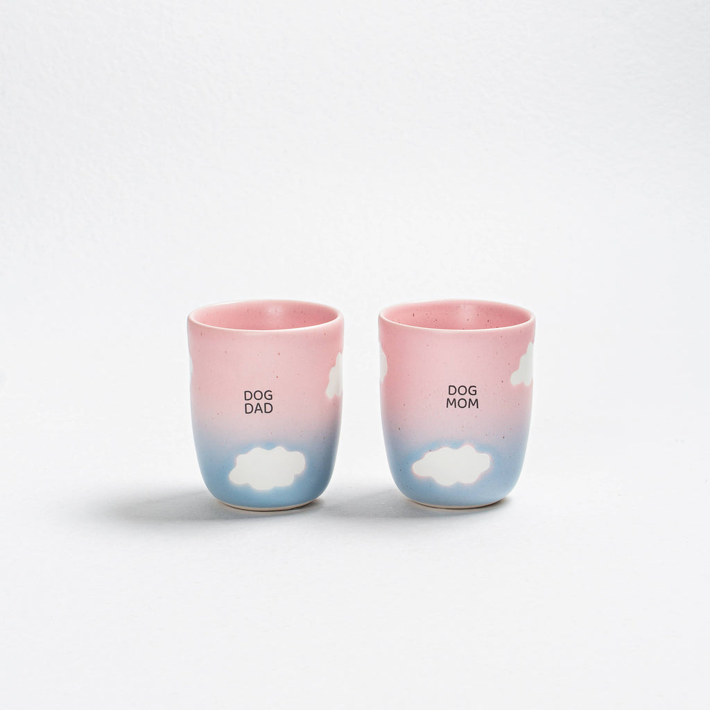 Set de 2 tasses Dog Mom & Dog Dad