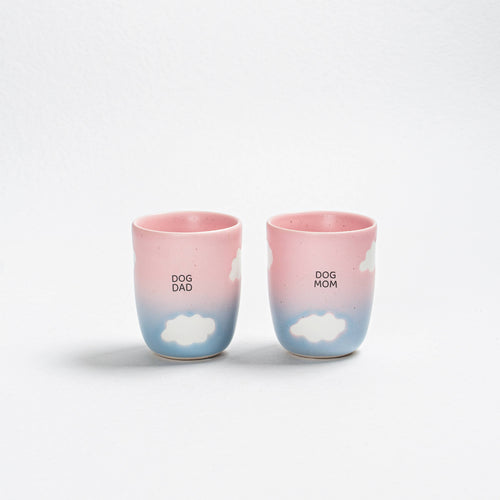 Set de 2 tasses Dog Mom & Dog Dad