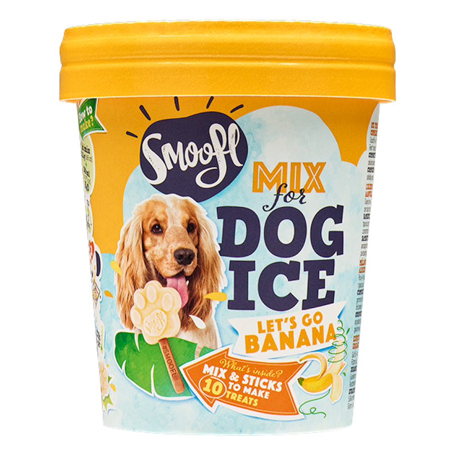 Glace pour chien - Banane