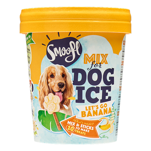 Glace pour chien - Banane