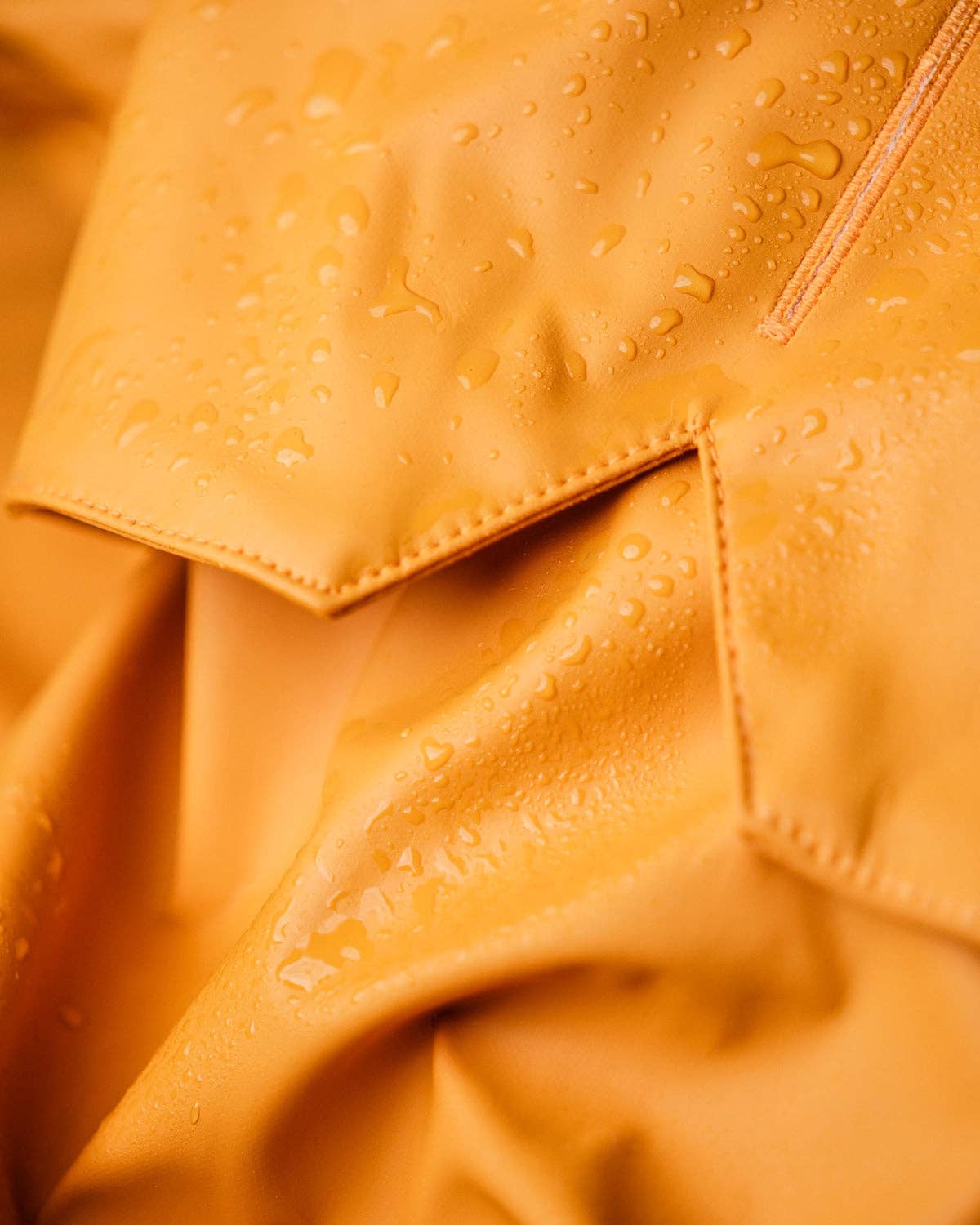 Imperméable orange pour chien