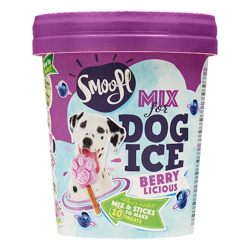 Glace pour chien - Myrtille