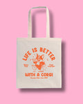 Tote Bag Corgi