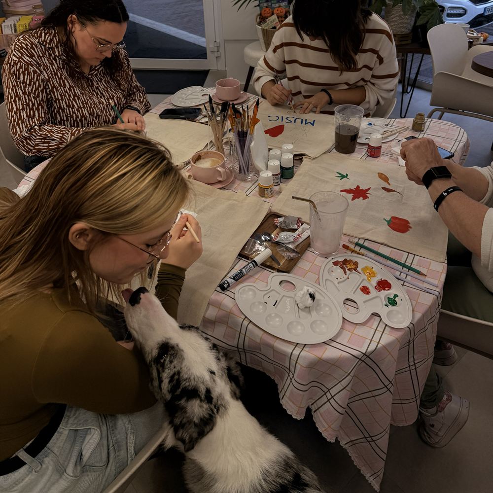 Peinture sur Tote Bag